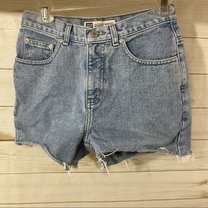 Faded Glory High Waist denim jean shorts